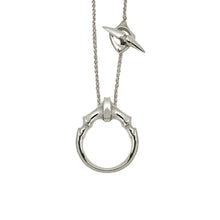 Load image into Gallery viewer, Sterling Silver O Ring Pendant