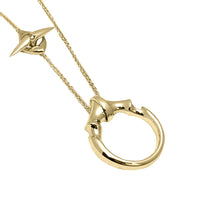Load image into Gallery viewer, Yellow Gold O Ring Pendant