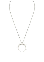 Load image into Gallery viewer, Sterling Silver Mini Double Fang Pendant