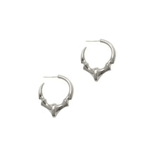 Load image into Gallery viewer, Sterling Silver  Scorpion Spike Earrings

