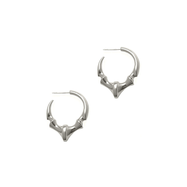 Sterling Silver  Scorpion Spike Earrings
