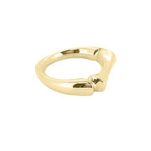 Load image into Gallery viewer, Yellow Gold Sleek Bone Ring