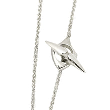 Load image into Gallery viewer, Sterling Silver  Mini Double Fang Pendant
