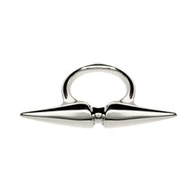 Load image into Gallery viewer, Sterling Silver Double Spear Ring
