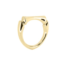Load image into Gallery viewer, Yellow Gold Vermeil Sleek Bone Ring
